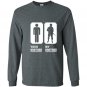 My brother is in army military proud sister tee Long Sleeve Gildan