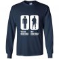 My brother is in army military proud sister tee Long Sleeve Gildan