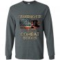 My granddaughter wears combat boots Long Sleeve Gildan