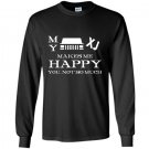 My jeep xj cherokee makes me happy you not so Long Sleeve Gildan