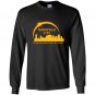 Nashville city total solar eclipse 8212017 Long Sleeve Gildan
