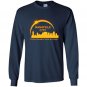 Nashville city total solar eclipse 8212017 Long Sleeve Gildan
