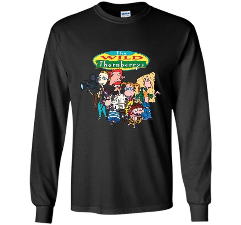 Nickelodeon wild thornberrys cast Long Sleeve Gildan