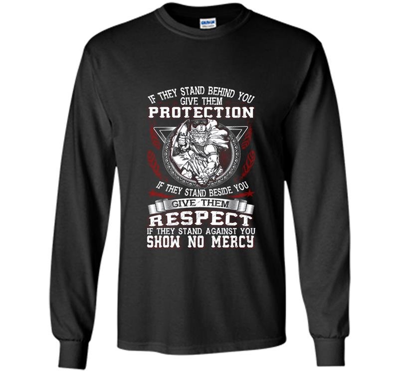 Norse viking odin valhalla Long Sleeve Gildan