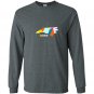 North carolina home state usa map heart graphic tee Long Sleeve Gildan