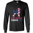 Patriotic dog french poodle 4th of july Long Sleeve Gildan