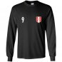 Peru soccer peru peruvian team alternative 9 Long Sleeve Gildan