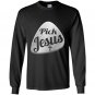 Pick jesus gift for the christian guitarist Long Sleeve Gildan