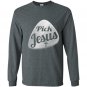 Pick jesus gift for the christian guitarist Long Sleeve Gildan