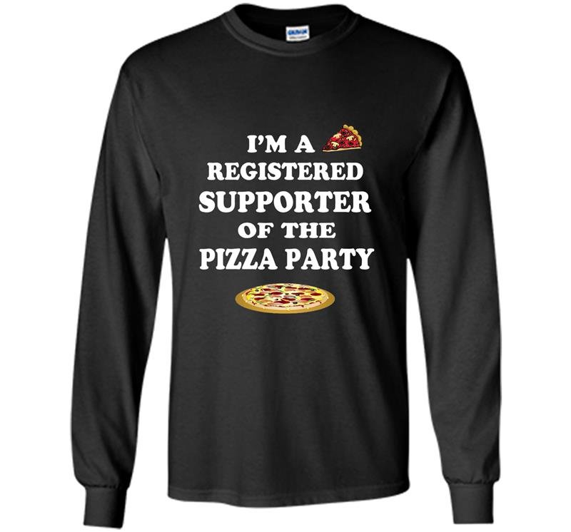 Pizza gift idea pizza party pizza gift basket Long Sleeve Gildan