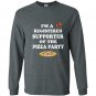 Pizza gift idea pizza party pizza gift basket Long Sleeve Gildan