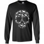 Pooch sugar skull cute cane corso dog Long Sleeve Gildan