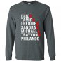 Pro african american for anti police brutality Long Sleeve Gildan