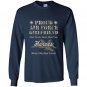 Proud air force girlfriend air force Long Sleeve Gildan