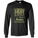 Proud army aunt memorial day Long Sleeve Gildan