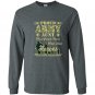 Proud army aunt memorial day Long Sleeve Gildan