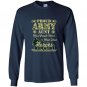 Proud army aunt memorial day Long Sleeve Gildan