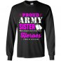 Proud army sister Long Sleeve Gildan