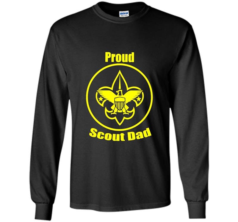 Proud scout dad Long Sleeve Gildan