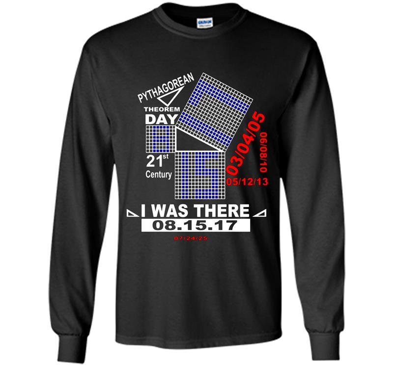 Pythagorean theorem day Long Sleeve Gildan