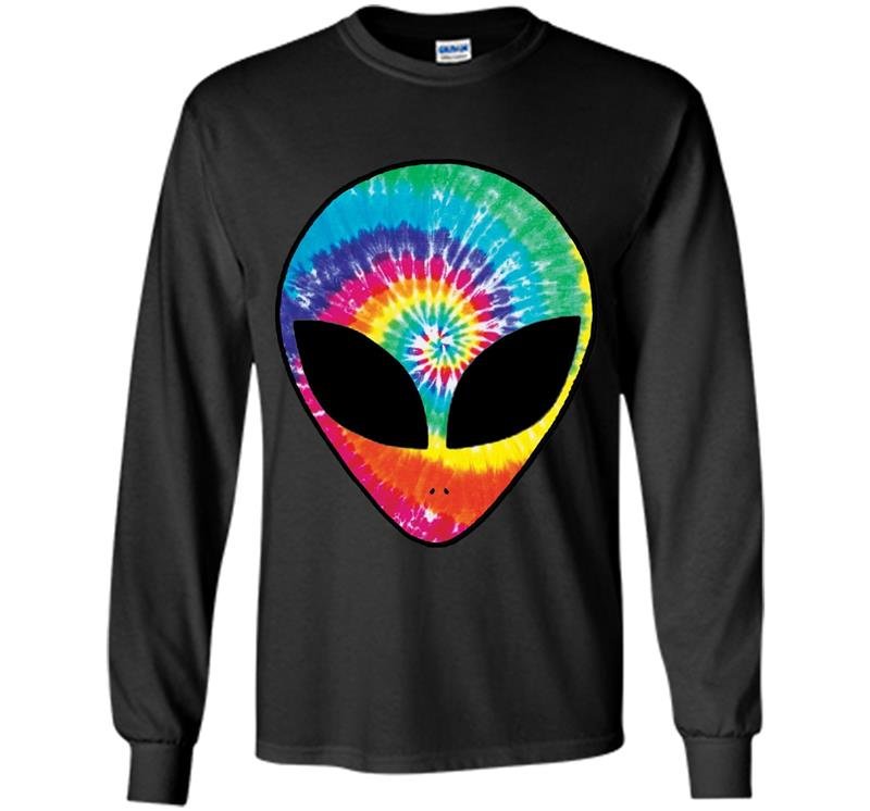 Rainbow alien trippy Long Sleeve Gildan