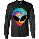 Rainbow alien trippy Long Sleeve Gildan