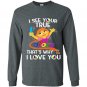 Autism awareness love i see your true color Long Sleeve Gildan