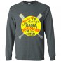 Softball im not just her nana fan Long Sleeve Gildan