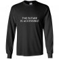 Solidarity the future is accessible Long Sleeve Gildan