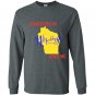Somebody in wisconsin loves me state Long Sleeve Gildan