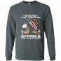 Stand for the flag kneel for the cross soldier veteran tee Long Sleeve Gildan