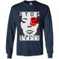 Stop domestic abuse awareness Long Sleeve Gildan