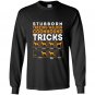 Stubborn treeing walker coonhounds dog tricks Long Sleeve Gildan