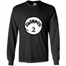 Swimmer 2 two swimmer 1 one Long Sleeve Gildan