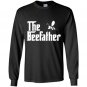 The bee father funny beekeeper beekeeping gift Long Sleeve Gildan