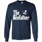 The bee father funny beekeeper beekeeping gift Long Sleeve Gildan