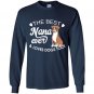 The best nana ever and loves dogs too boxer lover Long Sleeve Gildan