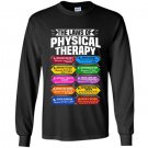 The laws of physical therapy awesome therapist gift Long Sleeve Gildan