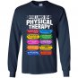 The laws of physical therapy awesome therapist gift Long Sleeve Gildan
