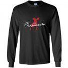The merry chrismoose christmas moose funny gift Long Sleeve Gildan