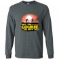 The official may the course be with you disc golf Long Sleeve Gildan