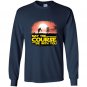 The official may the course be with you disc golf Long Sleeve Gildan