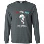 Too cool for british rule funny july 4th for party Long Sleeve Gildan
