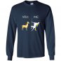 Unicorn pole dancer Long Sleeve Gildan