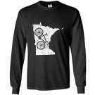 Unique vintage minnesota cycling Long Sleeve Gildan