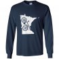 Unique vintage minnesota cycling Long Sleeve Gildan