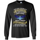 Us air force i once took a solemn oath veteran Long Sleeve Gildan