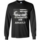 Us army air assault badge Long Sleeve Gildan