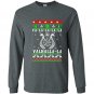 Vikings valhalla viking christmas ugly sweater Long Sleeve Gildan