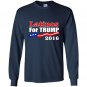 Vote donald trump hispanics latinos for trump Long Sleeve Gildan